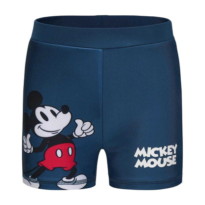 Grey - Side - Disney Childrens-Kids Mickey Mouse Swimwear Set