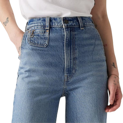 Next Saturday - Side - Levis Womens-Ladies Ribcage Vintage Jeans