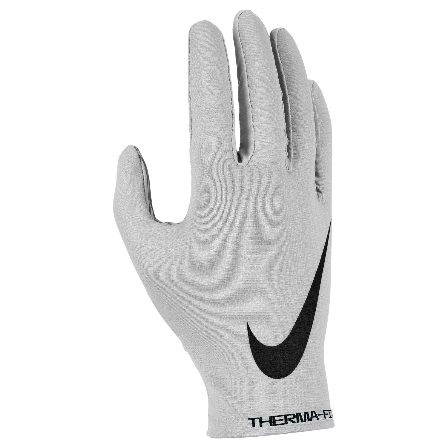 Grey-Black - Front - Nike Mens Therma-Fit Glove Liner