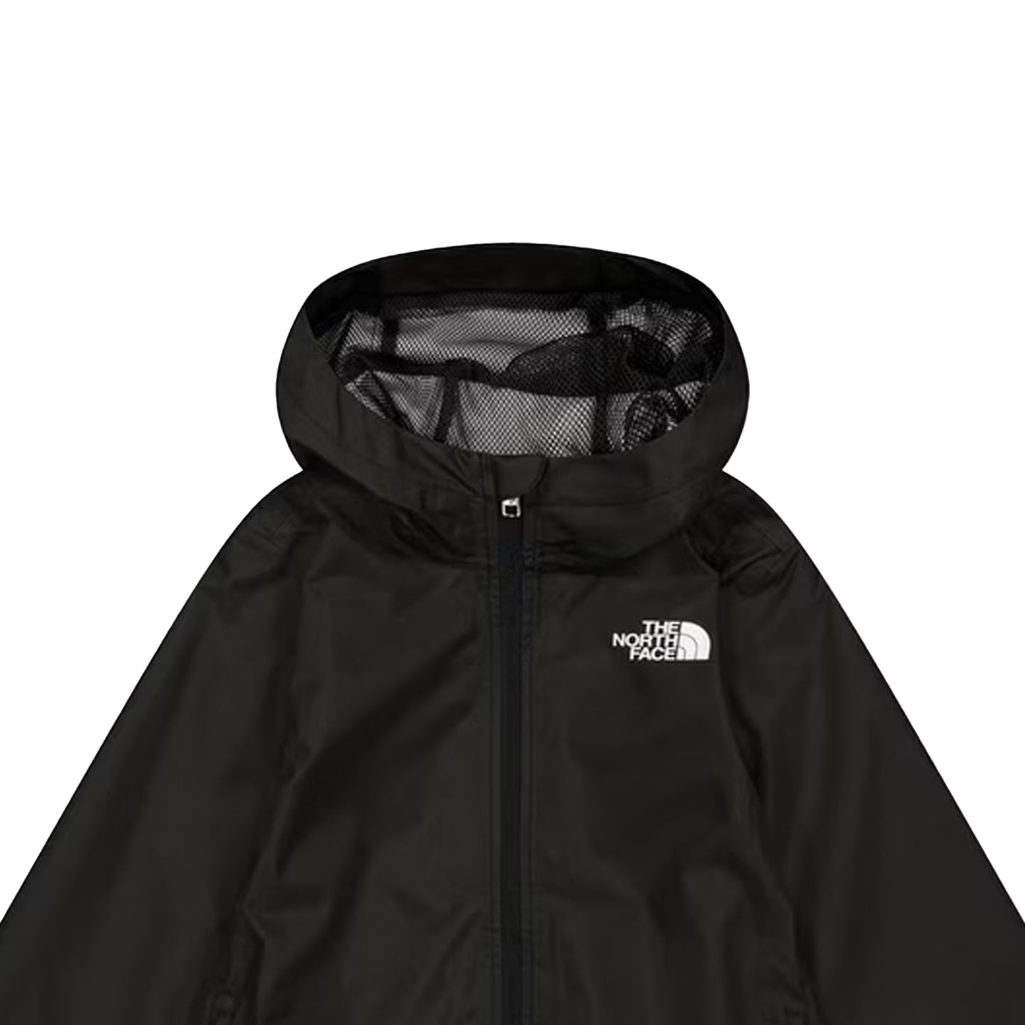 Black - Side - The North Face Mens Hooded Raincoat