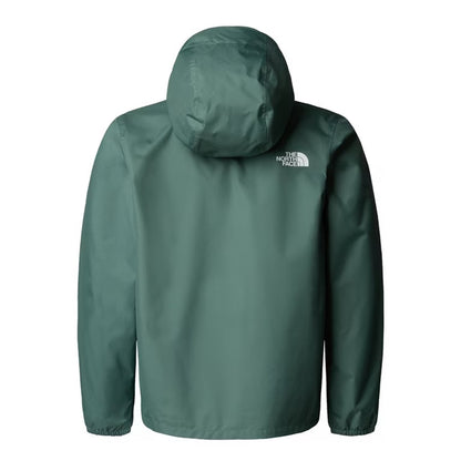 Duck Green - Back - The North Face Mens Hooded Raincoat