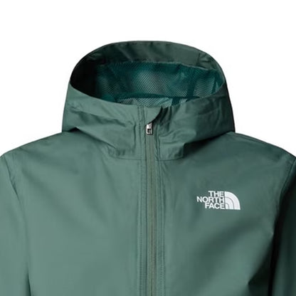 Duck Green - Side - The North Face Mens Hooded Raincoat