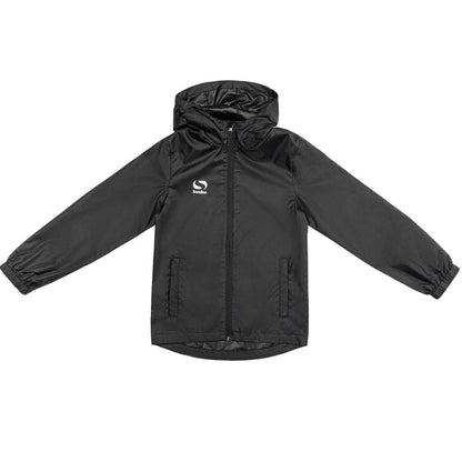 Black - Front - Sondico Childrens-Kids Ventilated Raincoat