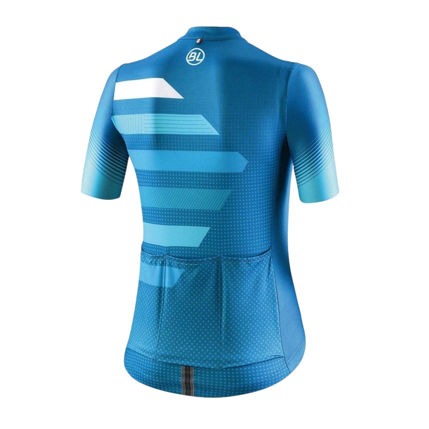 Turquoise - Back - Bicycle Line Womens-Ladies Tracy Short-Sleeved Cycling Jersey