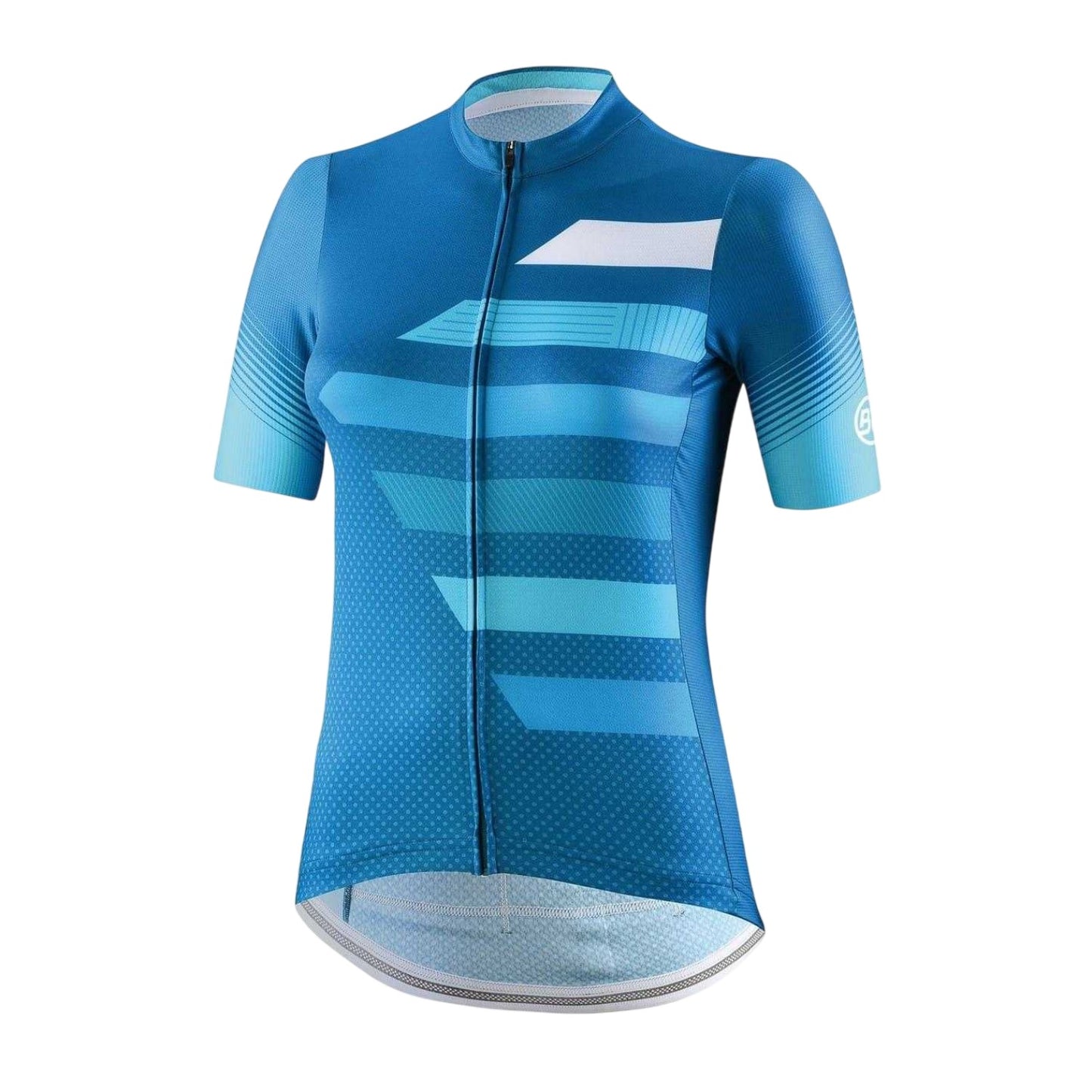 Turquoise - Front - Bicycle Line Womens-Ladies Tracy Short-Sleeved Cycling Jersey