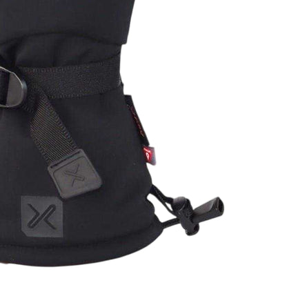 Black - Side - Extremities Mens Finse Leather Ski Mittens