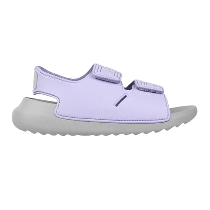 Purple - Front - Slazenger Childrens-Kids Hook and Loop Sports Sandals
