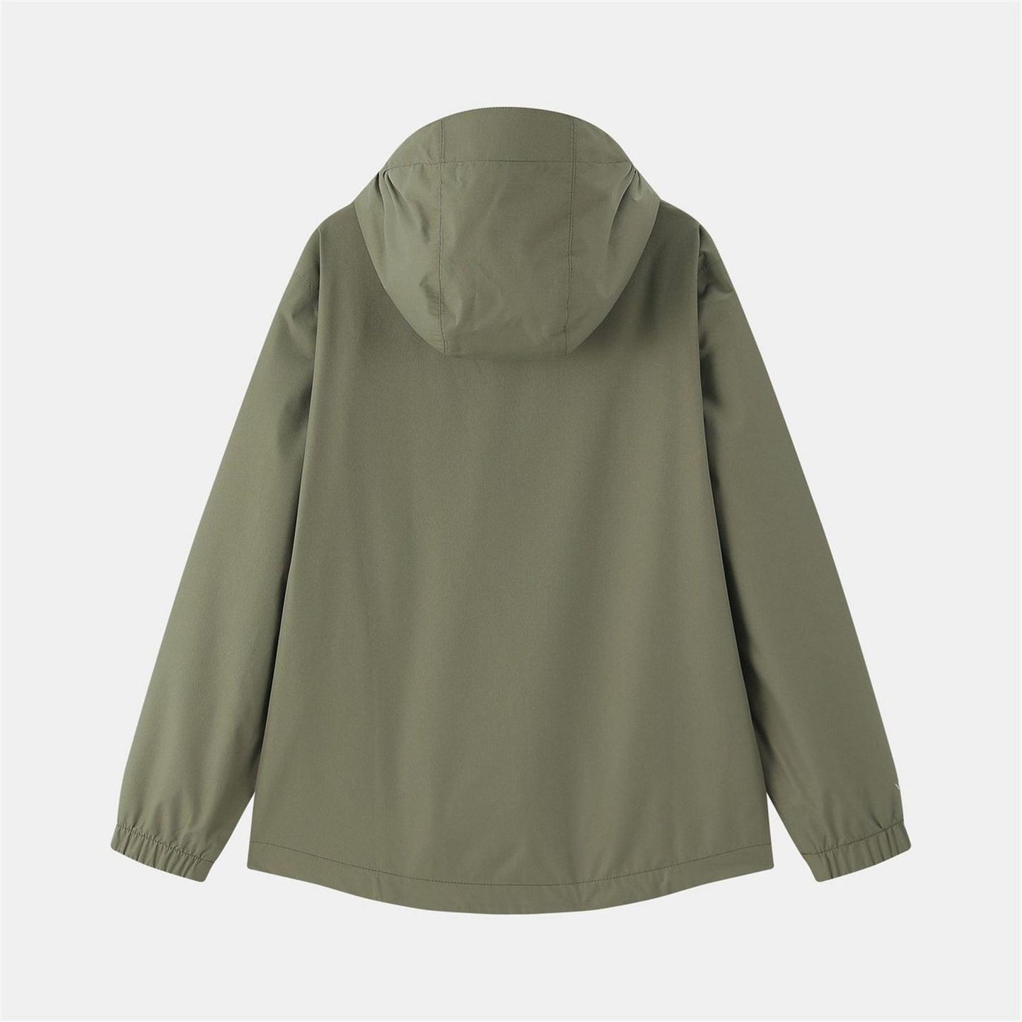 Khaki Green-Black - Back - Karrimor Childrens-Kids Sierra Hooded Waterproof Jacket