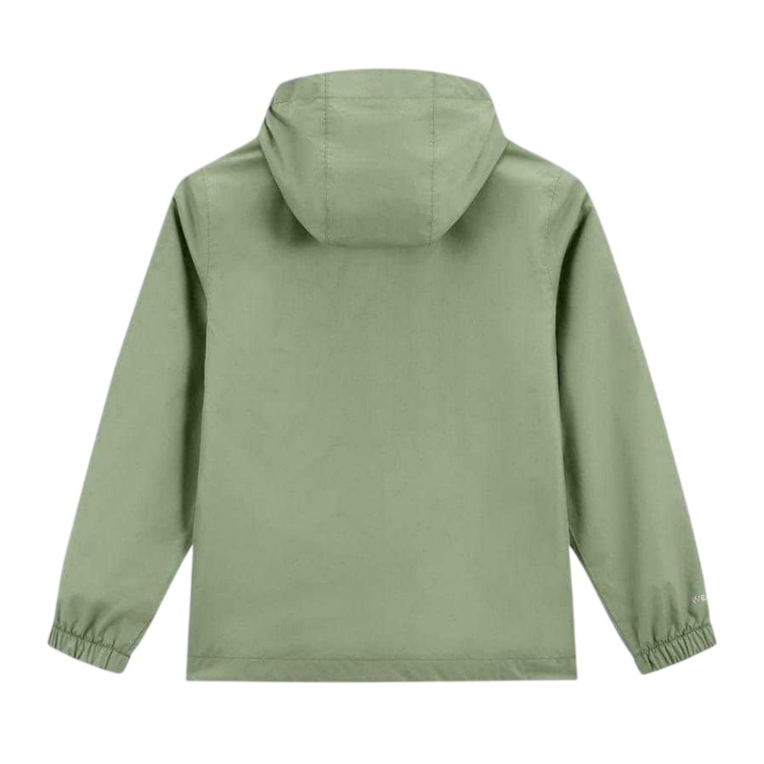 Khaki Green - Back - Karrimor Childrens-Kids Sierra Hooded Waterproof Jacket
