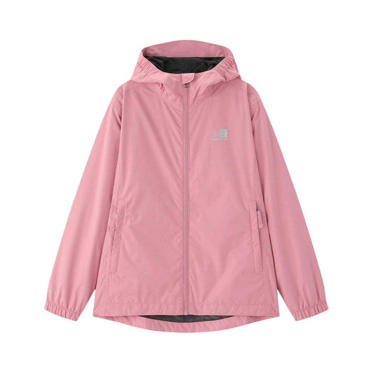 Rose - Front - Karrimor Childrens-Kids Sierra Hooded Waterproof Jacket
