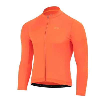 Fiery Red - Side - dhb Mens Blok Cycling Jersey