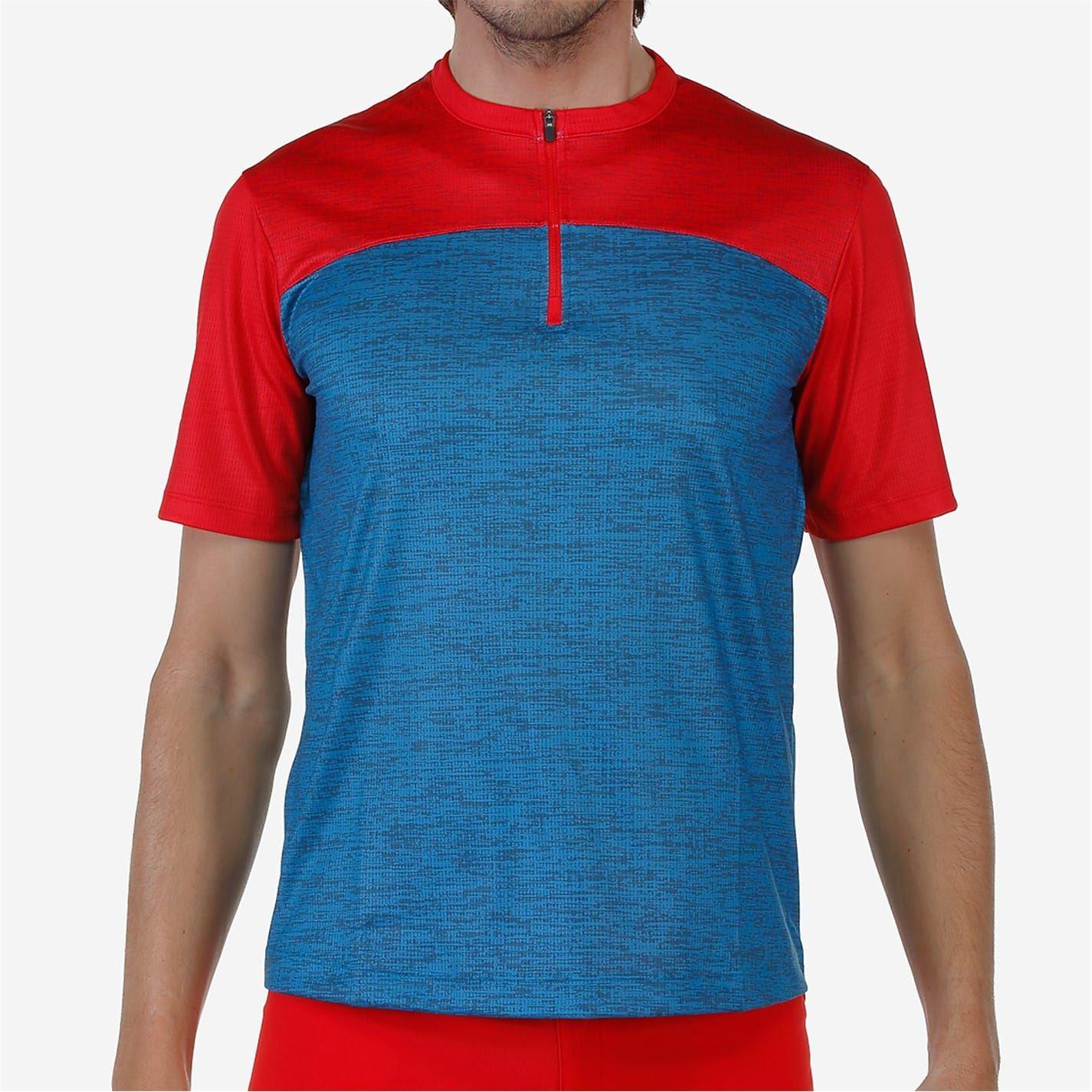 Avio Blue - Side - Bicycle Line Mens Sentiero Short-Sleeved Cycling Jersey