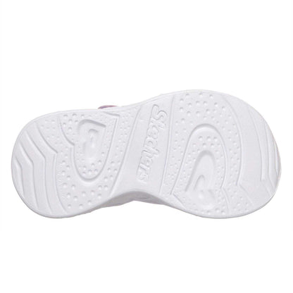 Lavender-Pink - Side - Skechers Girls Heart Lights Sandals