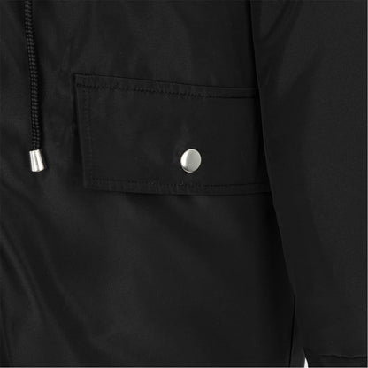 Black - Pack Shot - Miso Womens-Ladies Hooded Full Zip Parka