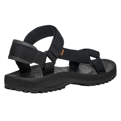 Black - Back - Teva Womens-Ladies Seasonal Walking Sandals