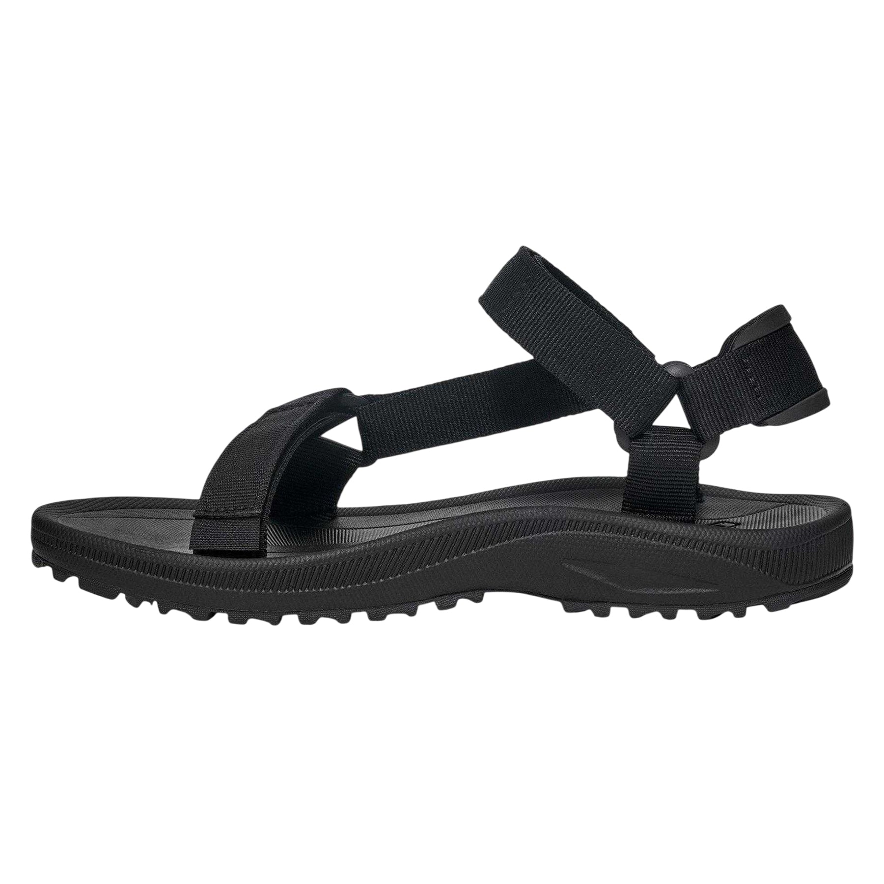 Black - Side - Teva Womens-Ladies Seasonal Walking Sandals