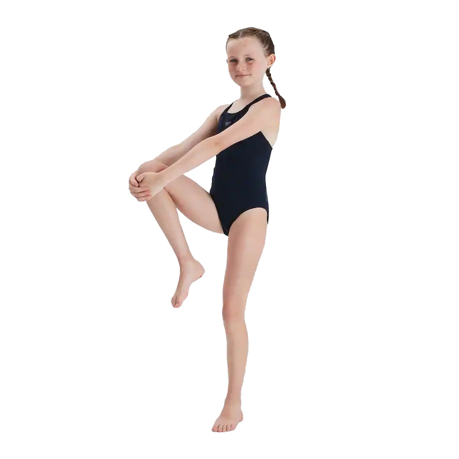 True Navy - Lifestyle - Speedo Girls Endurance+ Medalist One Piece Swimsuit