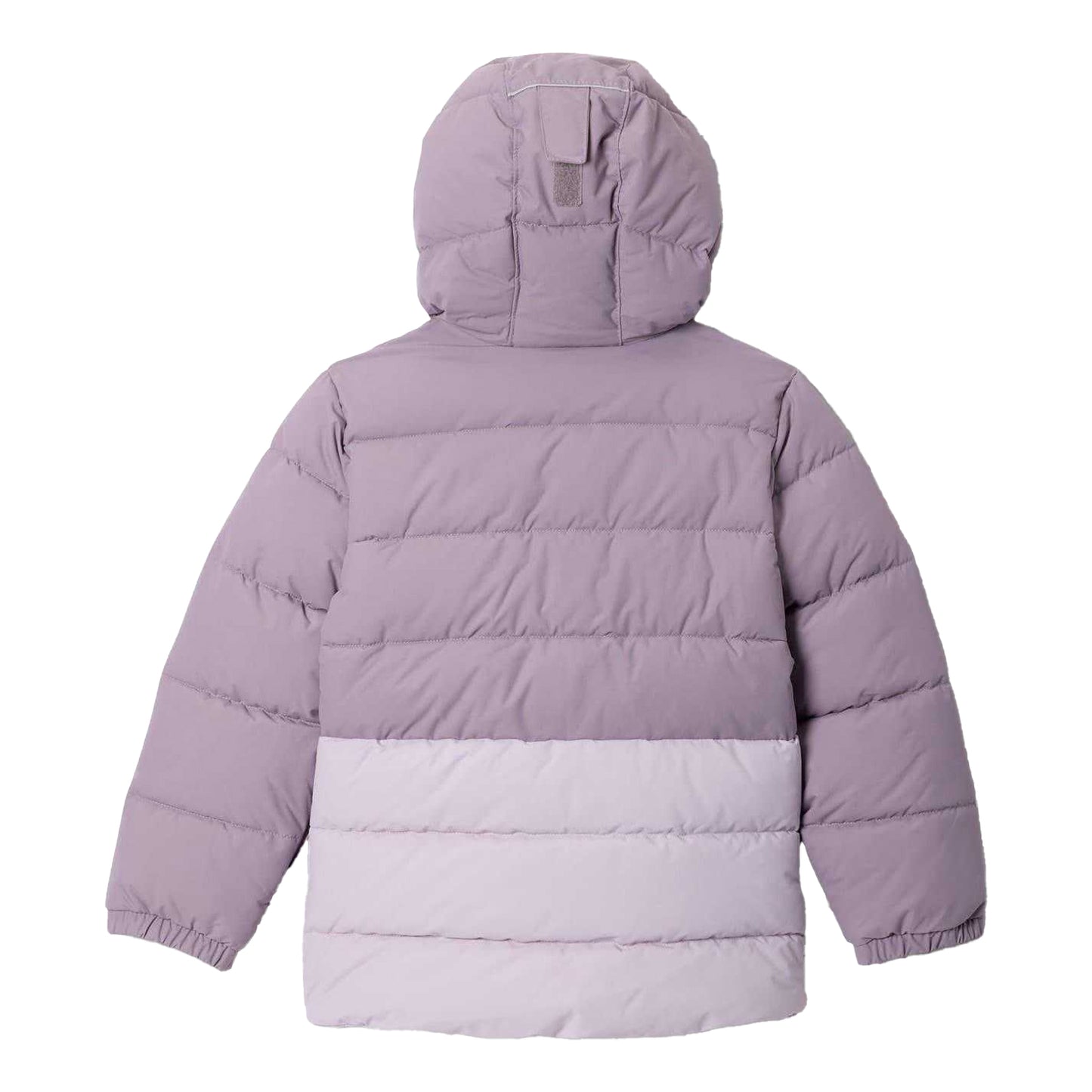 Purple - Back - Columbia Childrens-Kids Arctic Colour Block Puffer Jacket