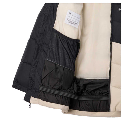 Black - Side - Columbia Childrens-Kids Arctic Colour Block Puffer Jacket