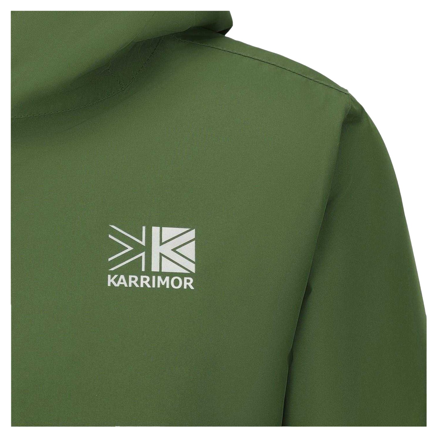 Khaki Green - Side - Karrimor Childrens-Kids Sierra Waterproof Insulated Jacket