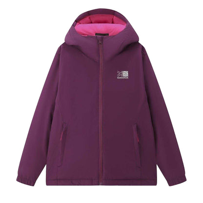 Purple - Front - Karrimor Childrens-Kids Sierra Waterproof Insulated Jacket