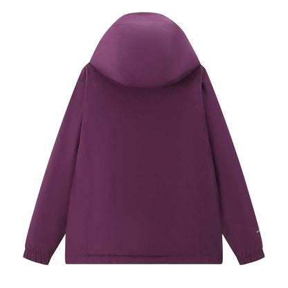 Purple - Back - Karrimor Childrens-Kids Sierra Waterproof Insulated Jacket