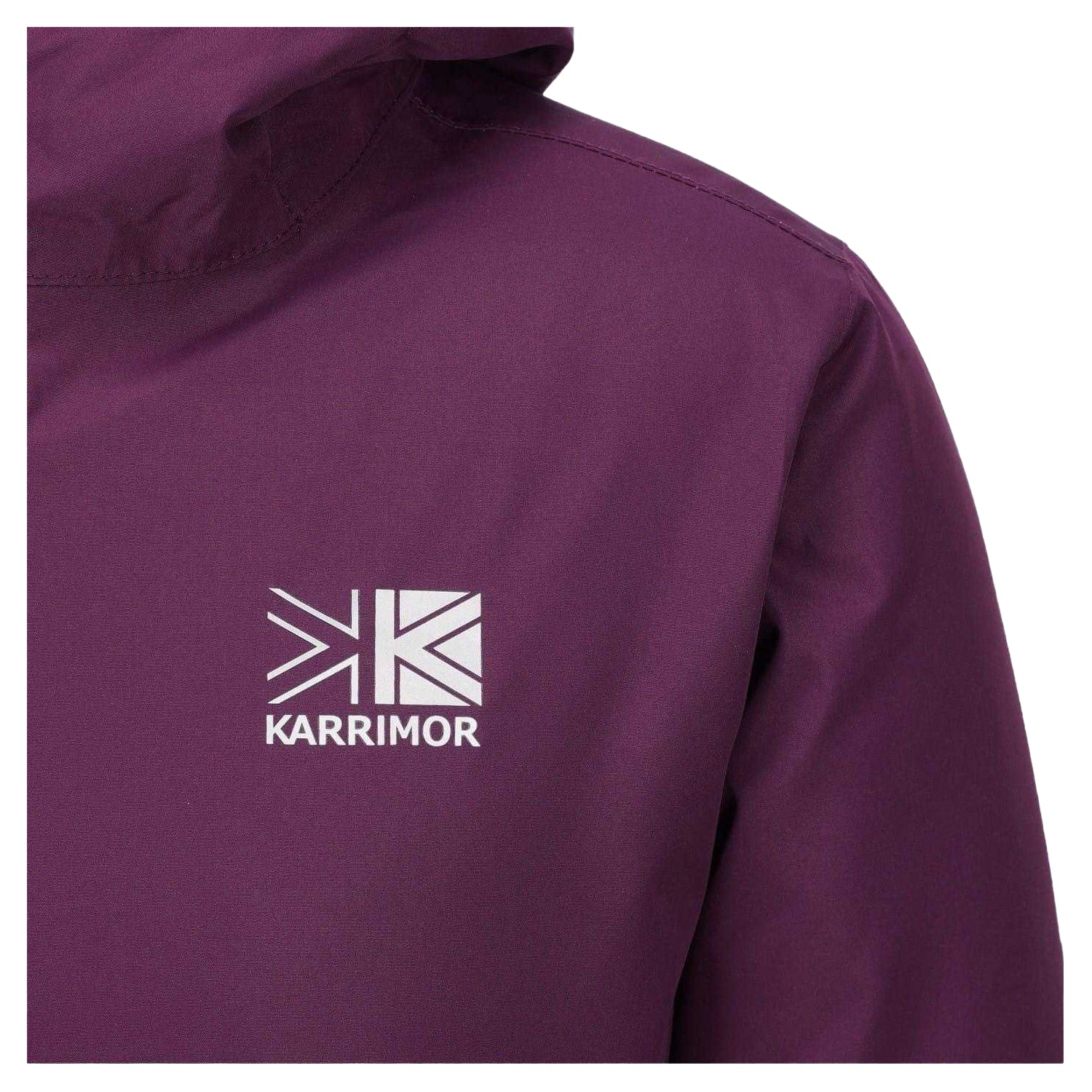 Purple - Side - Karrimor Childrens-Kids Sierra Waterproof Insulated Jacket
