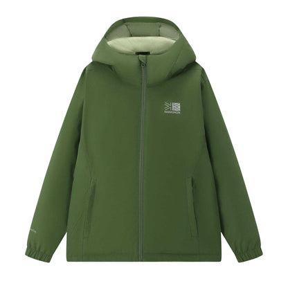 Khaki Green - Front - Karrimor Childrens-Kids Sierra Waterproof Insulated Jacket