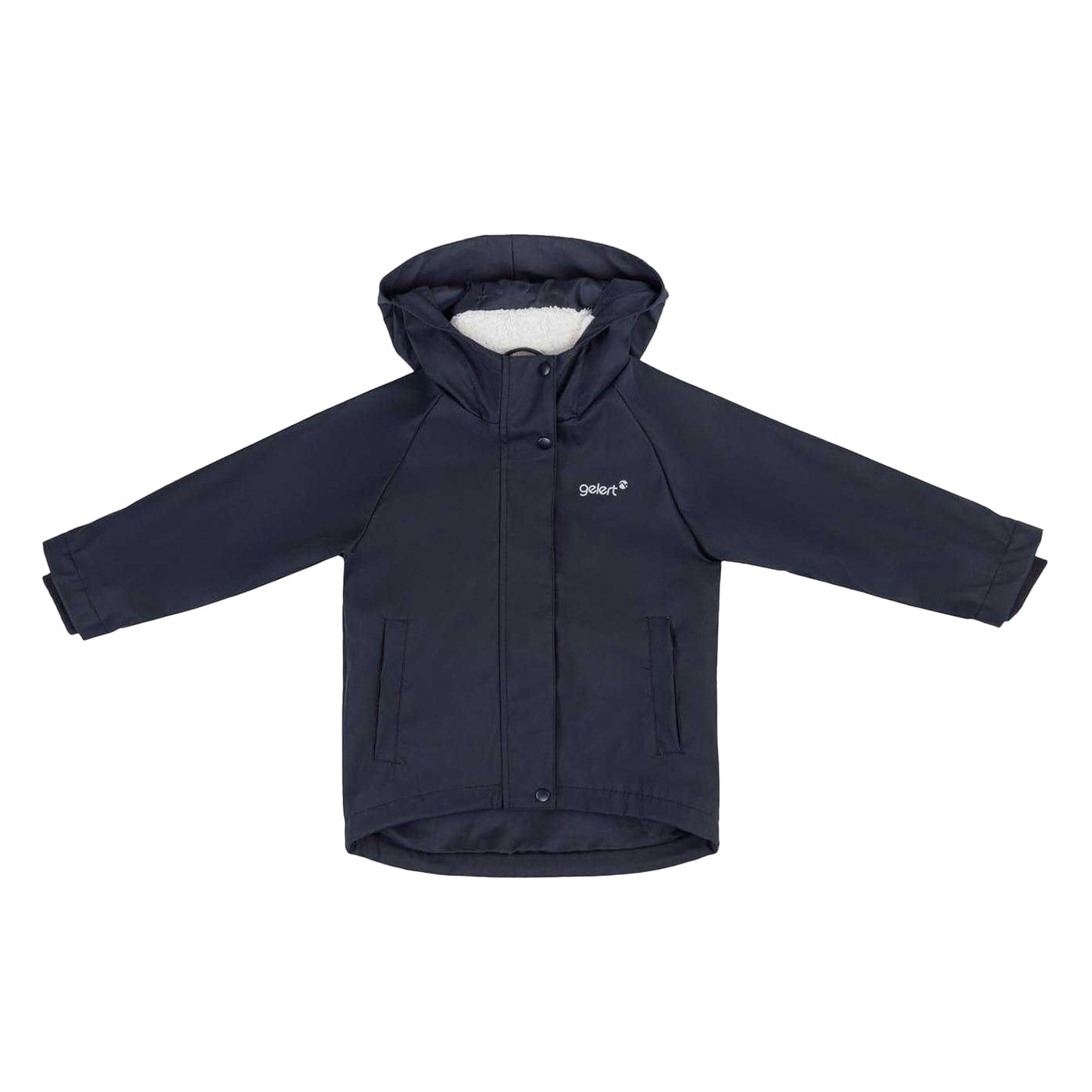 Navy - Front - Gelert Childrens-Kids Snap Regular Jacket