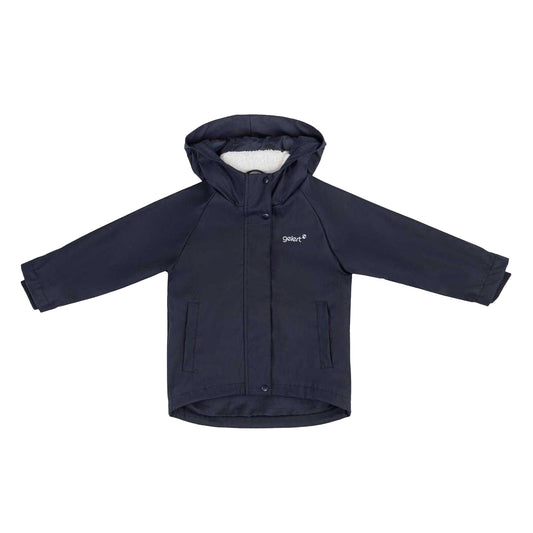 Navy - Front - Gelert Childrens-Kids Snap Regular Jacket
