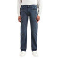 Black-Blue - Side - Levis Mens 502 Richmond Tapered Jeans