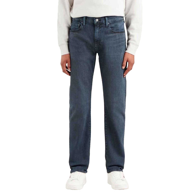 Black-Blue - Side - Levis Mens 502 Richmond Tapered Jeans