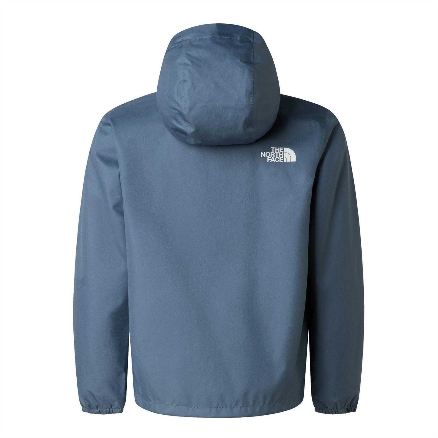 Granite Grey - Back - The North Face Childrens-Kids Zipline Raincoat