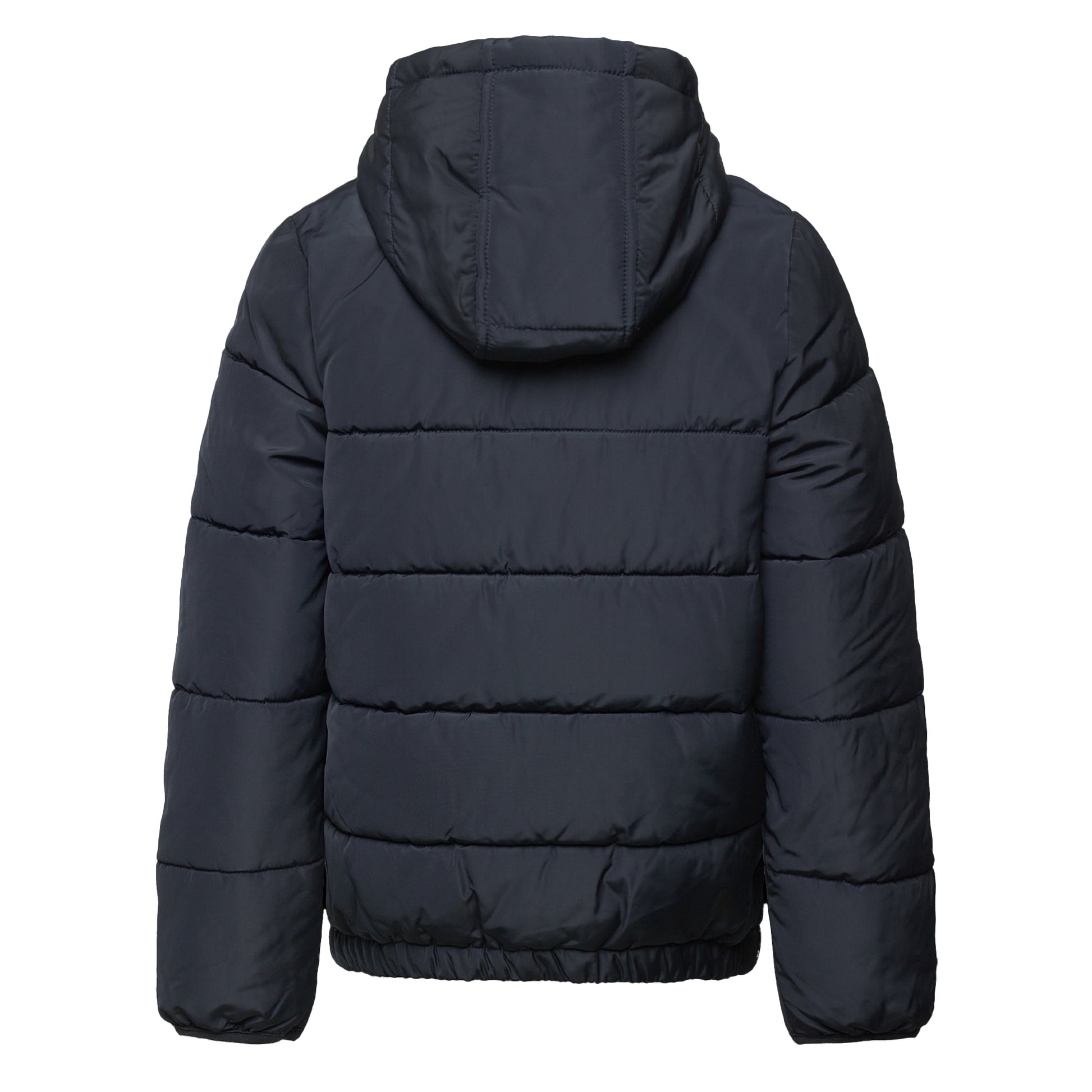 Navy - Back - Lyle & Scott Childrens-Kids Quilted Puffer Jacket