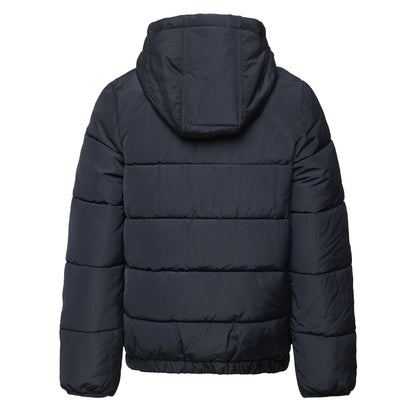 Navy - Back - Lyle & Scott Childrens-Kids Quilted Puffer Jacket