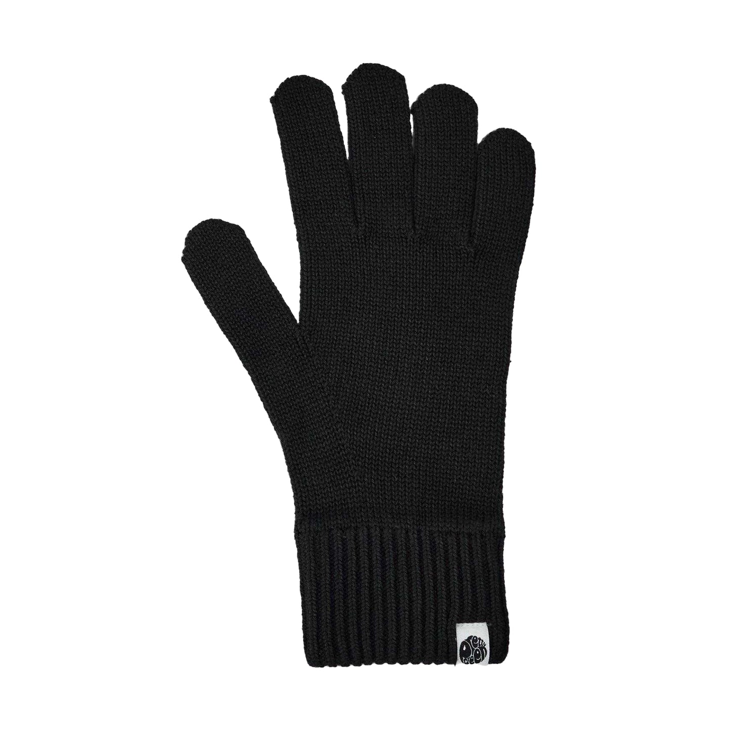 Black - Front - Pretty Green Mens Norbury Thermal Gloves