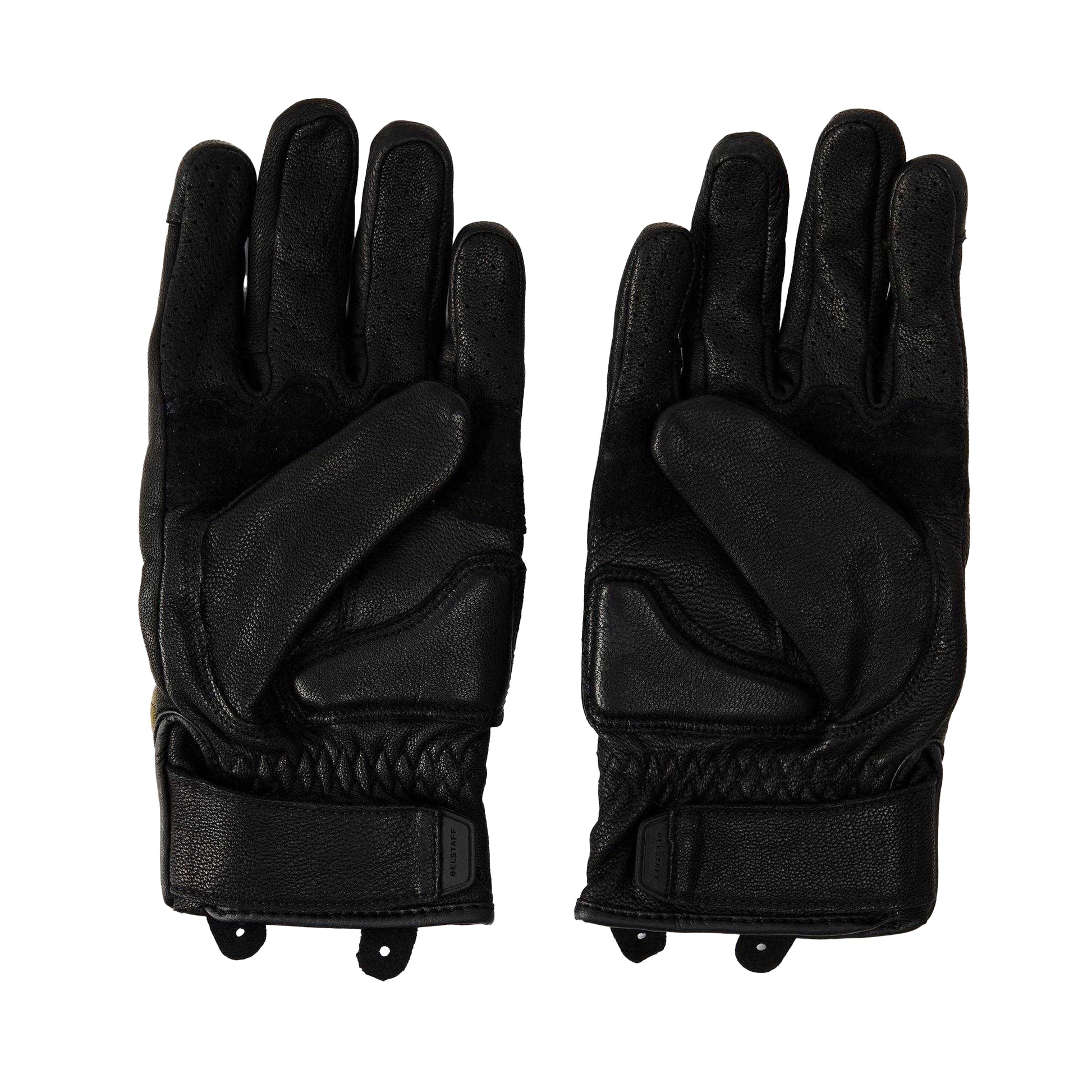 Black-Forest Green - Lifestyle - Belstaff Mens Hampstead Leather Gloves