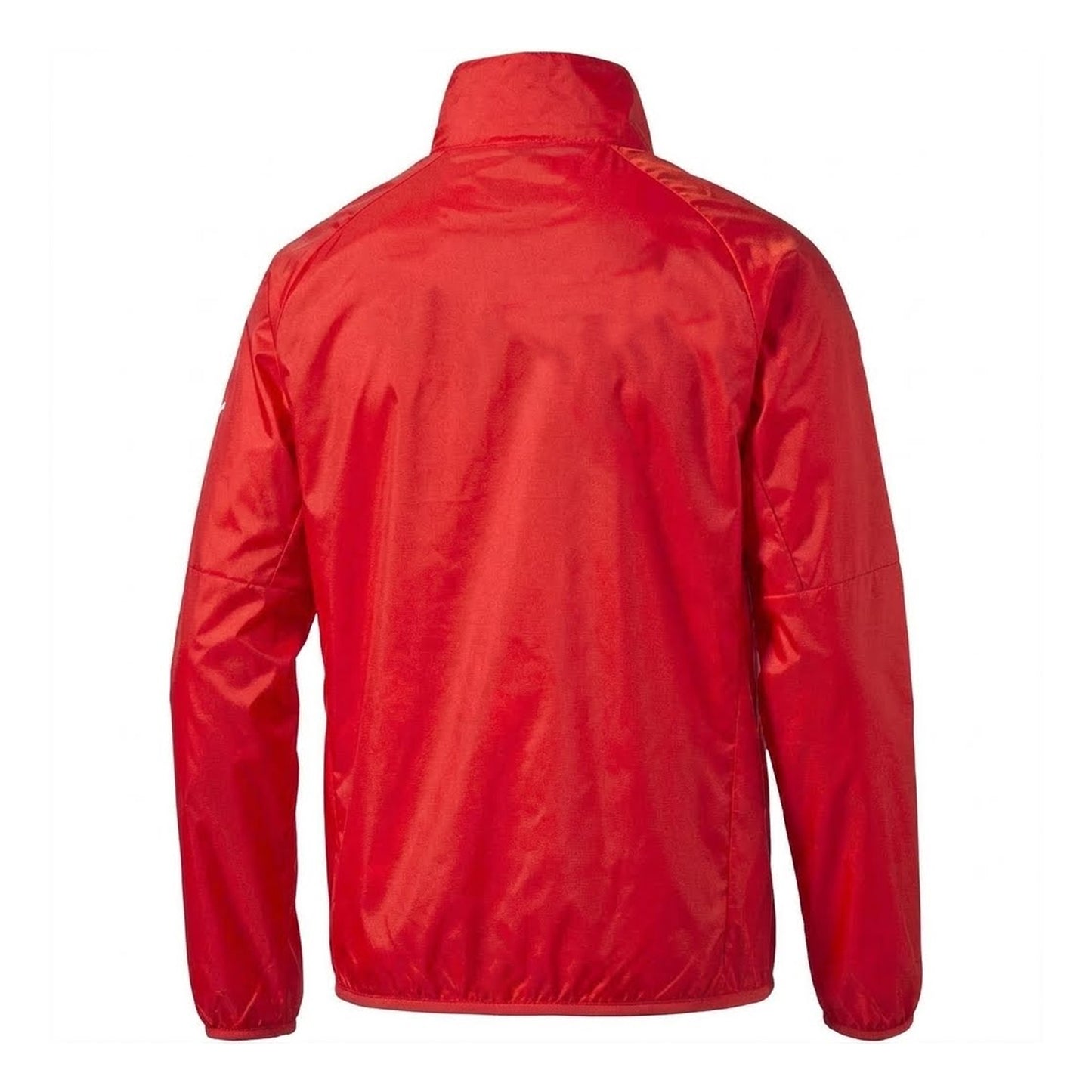 Red - Back - Puma Childrens-Kids Quarter Zip Windbreaker