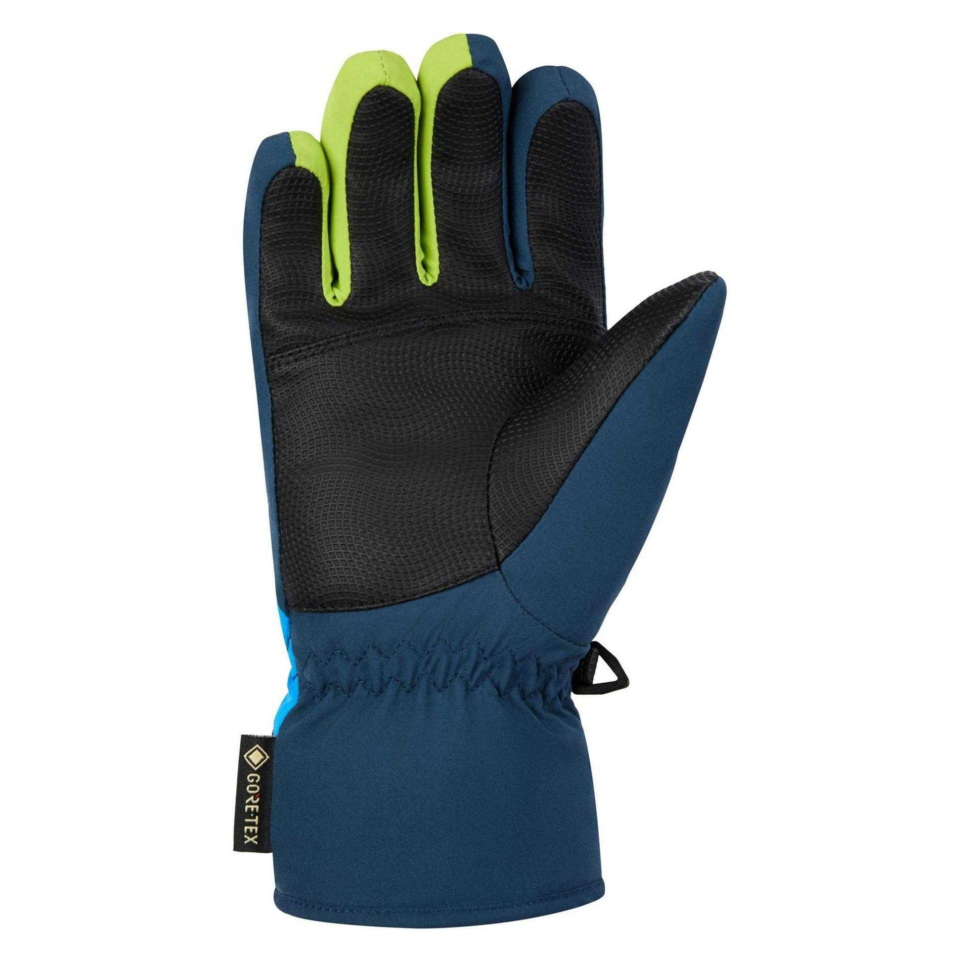 Blue-Green - Back - Ziener Childrens-Kids 1808 GORE-TEX Ski Gloves