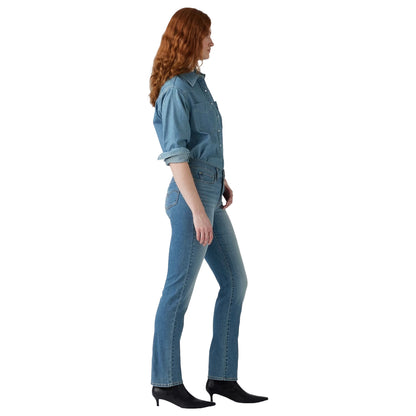 Eternal Mid - Side - Levis Womens-Ladies 314 Denim Straight Jeans