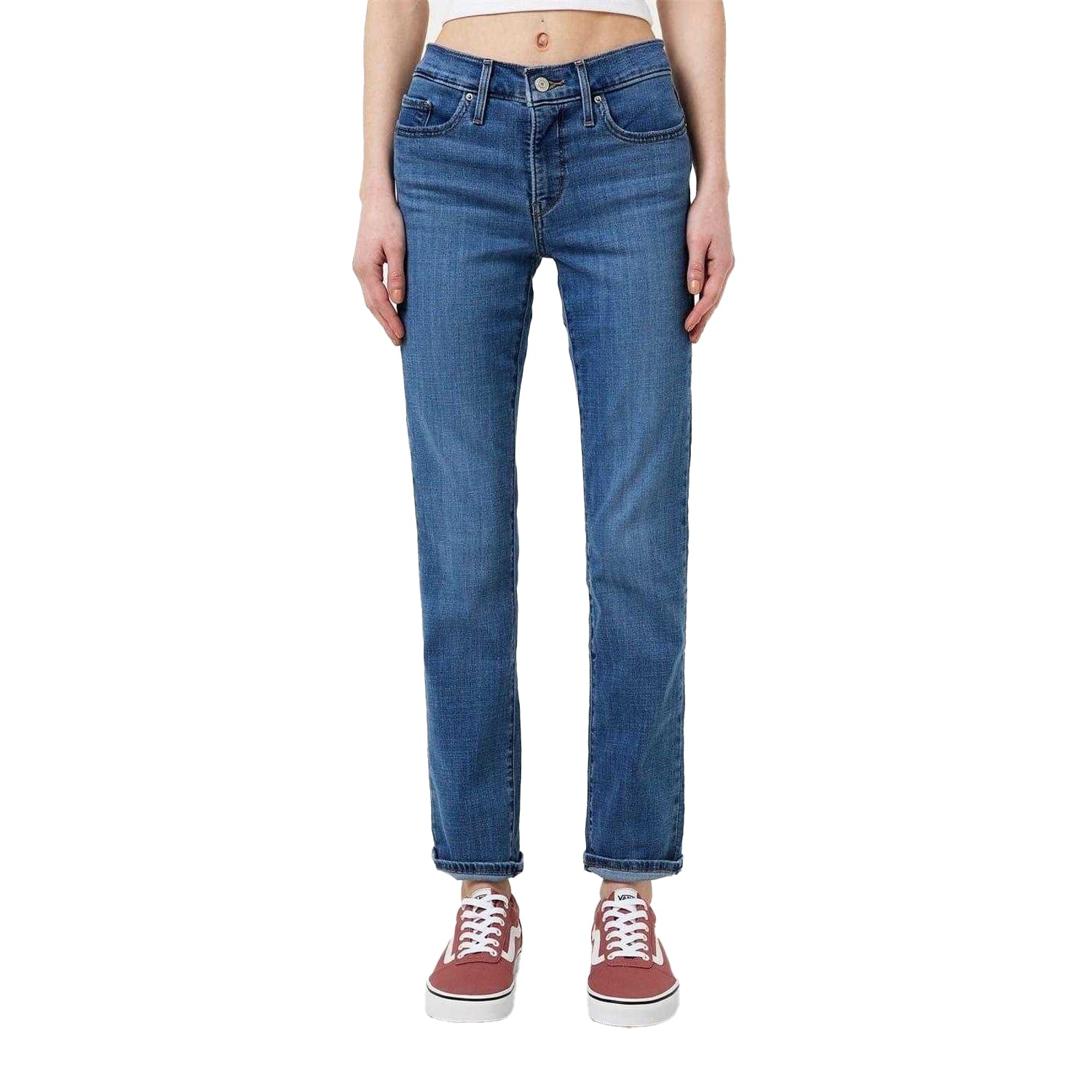 Lapis Gem - Lifestyle - Levis Womens-Ladies 314 Denim Straight Jeans