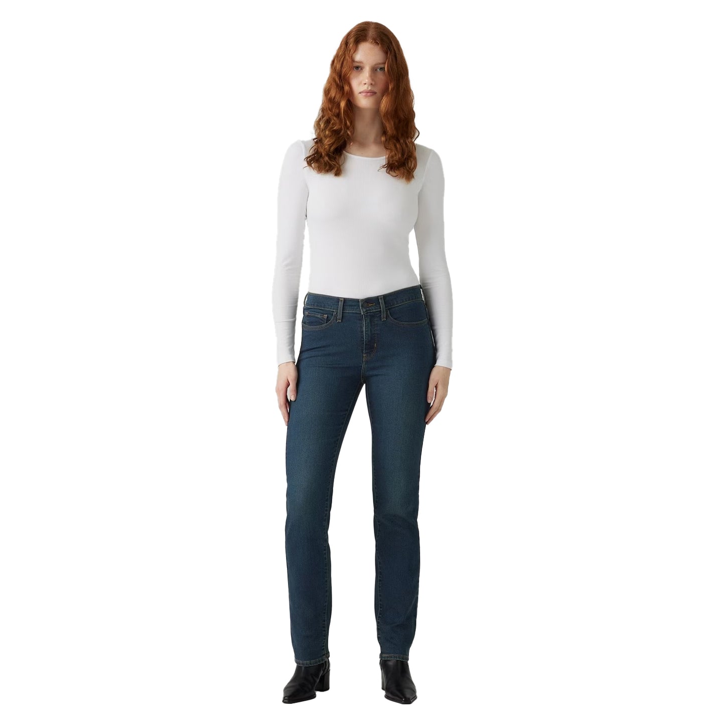 Eternal Dark - Lifestyle - Levis Womens-Ladies 314 Denim Straight Jeans