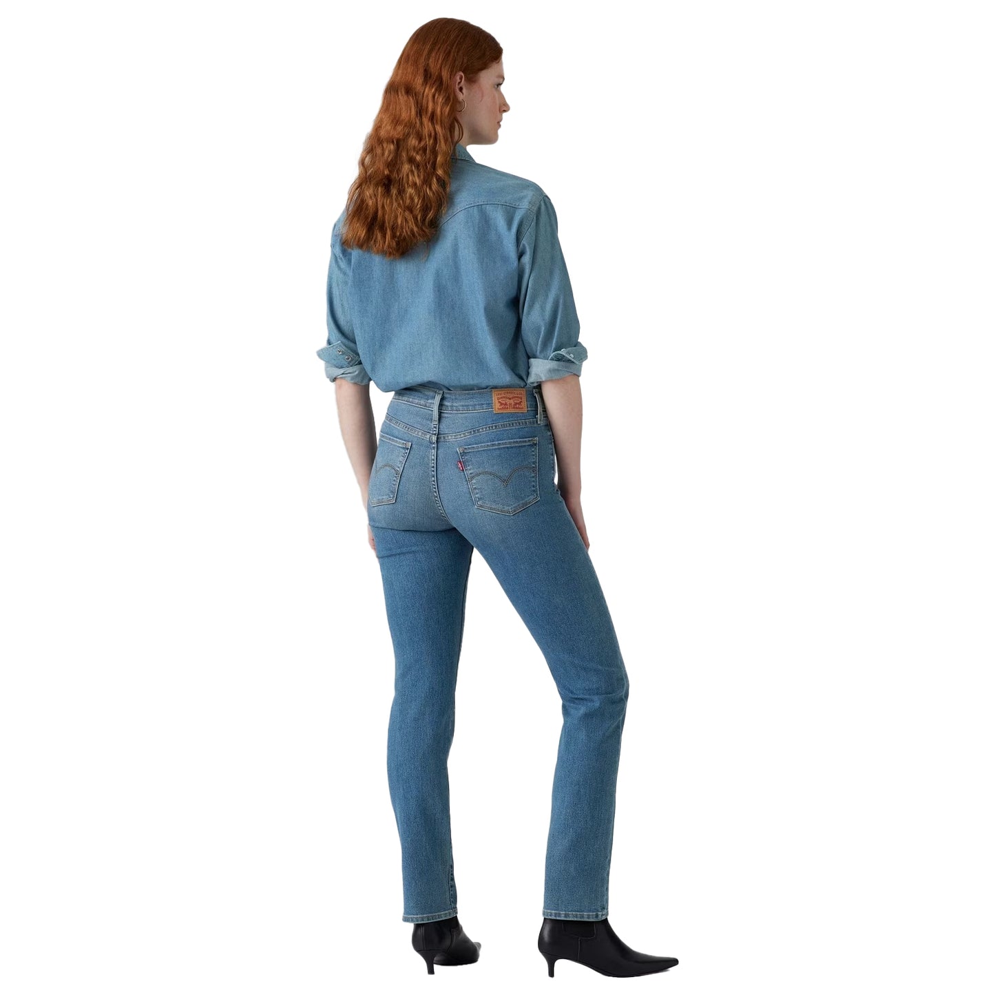 Eternal Mid - Back - Levis Womens-Ladies 314 Denim Straight Jeans