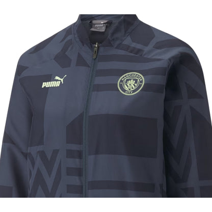 Parisian Night - Side - Puma Womens-Ladies Manchester City FC Anorak