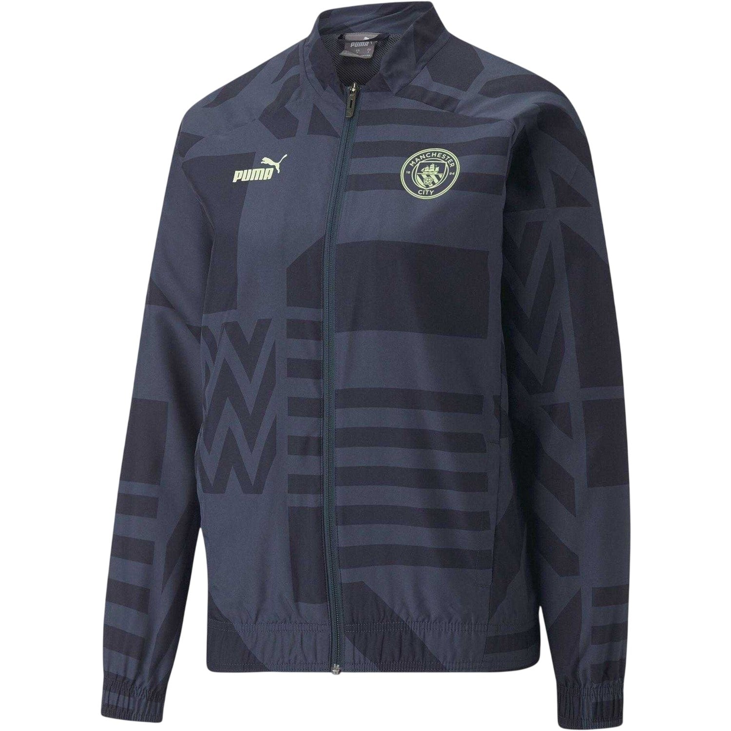 Parisian Night - Front - Puma Womens-Ladies Manchester City FC Anorak