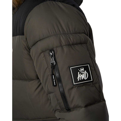 Green - Side - Kings Will Dream Mens Curvlay Parka