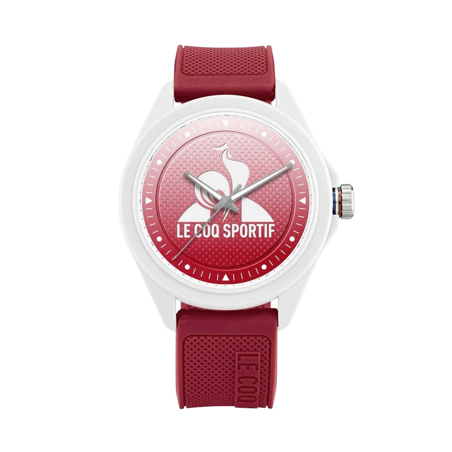 Red - Front - Le Coq Sportif Mens Monochrome Wristwatch