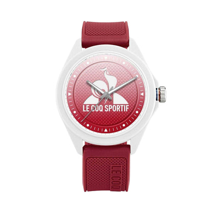 Red - Front - Le Coq Sportif Mens Monochrome Wristwatch