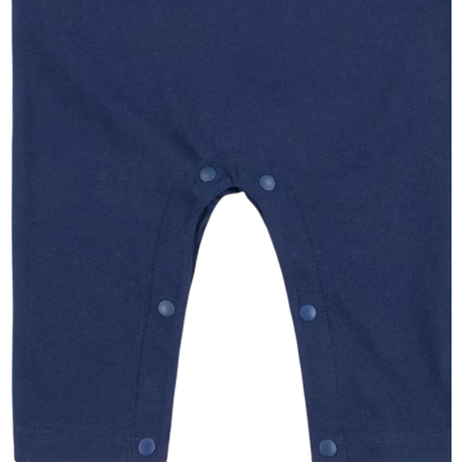 Navy - Side - Nike Baby Logo Crew Neck Romper