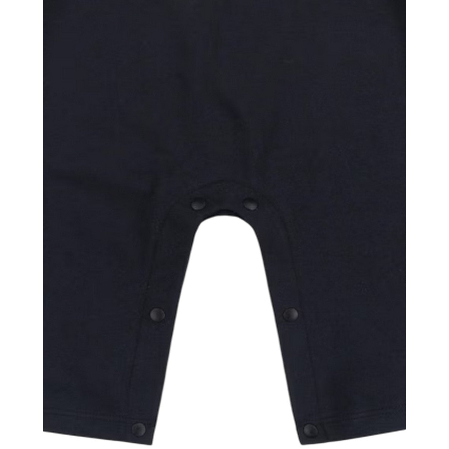Black - Side - Nike Baby Logo Crew Neck Romper